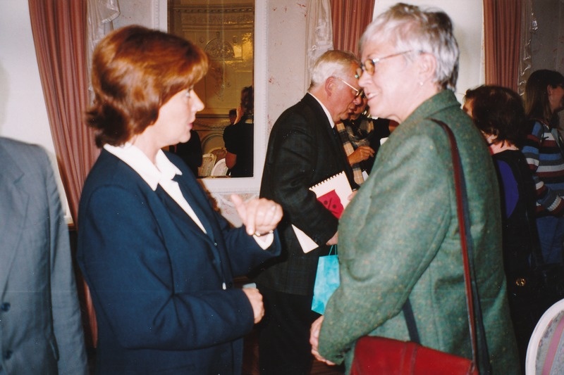 Anita ja Gert Pistohlkors Tartu Linnamuuseumis.