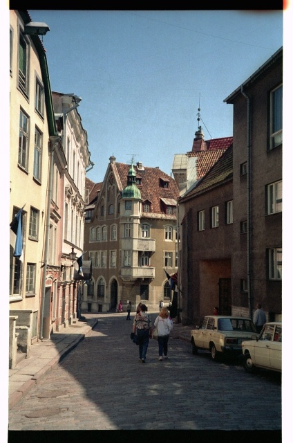 King Street in the Old Town of Tallinn