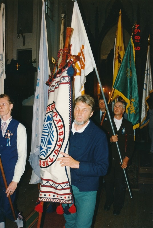 Tartu juubelilaulupidu. Laulupeoliste jumalateenistus Peetri kirikus. 
Tartu, 1994.