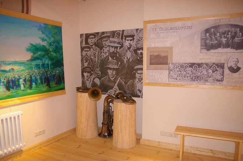 Tartu laulupeomuuseum, ekspositsioon (püsinäitus). 2007