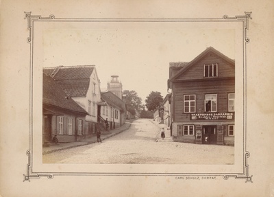 Jakobi t, Jakobi mägi. Tartu, 1880-1890.  duplicate photo