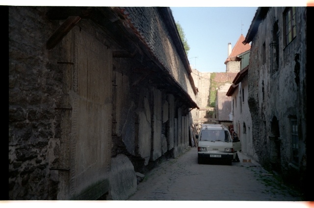 Katariina's move in the Old Town of Tallinn