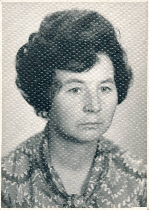 Portreefoto. M.Kivisikk, kohvik Tartu juhataja. 1970ndatel.