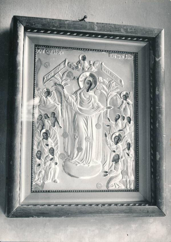 Tartu kirikutes leiduvad kultusesemed. Ikoon Jumalaema kannatus.