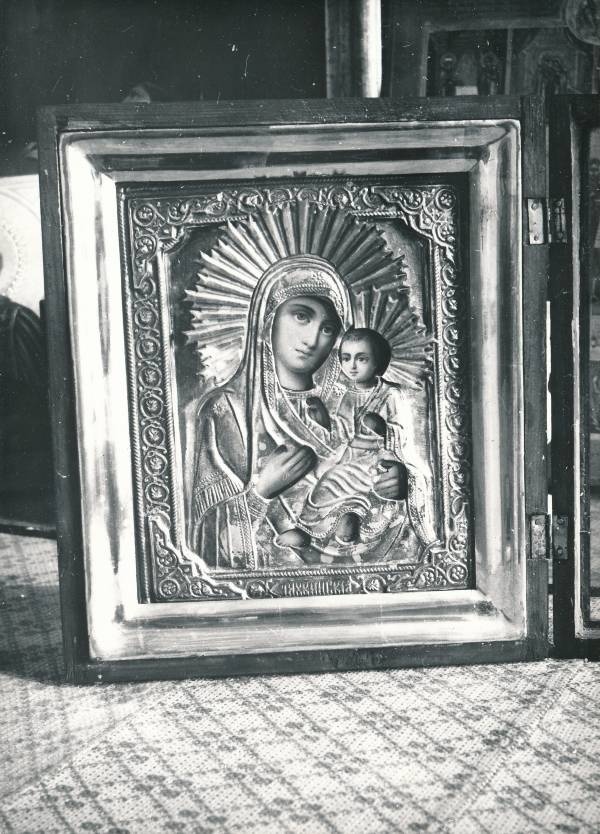 Tartu kirikutes leiduvad kultusesemed. Ikoon Maarja odigitria.