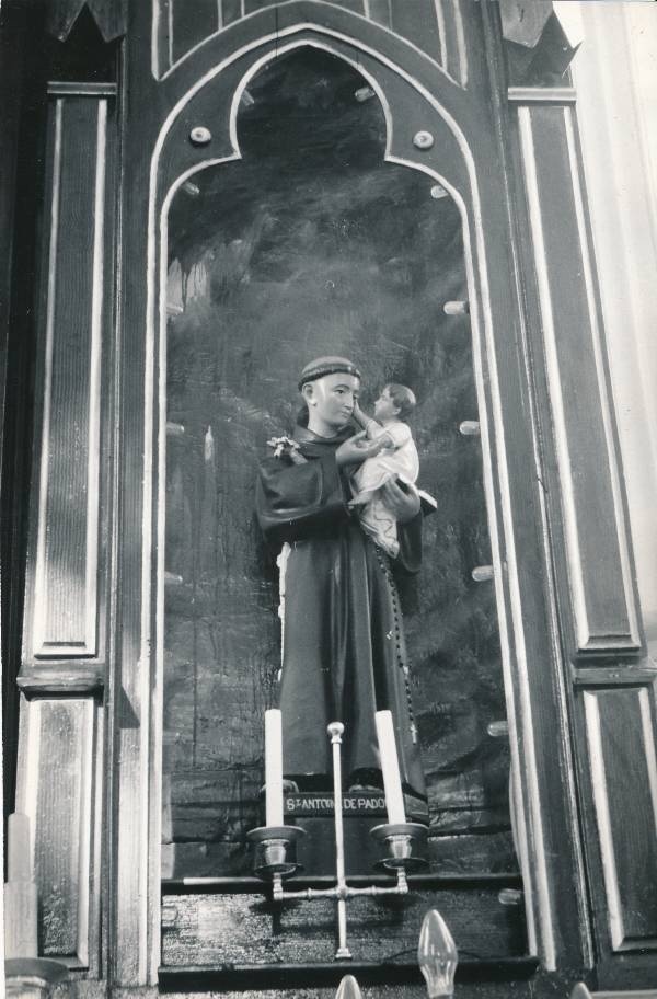 Tartu kirikutes leiduvad kultusesemed. Skulptuur Katoliku kirikus, Veski (Burdenko) tn 1. 1976.a.