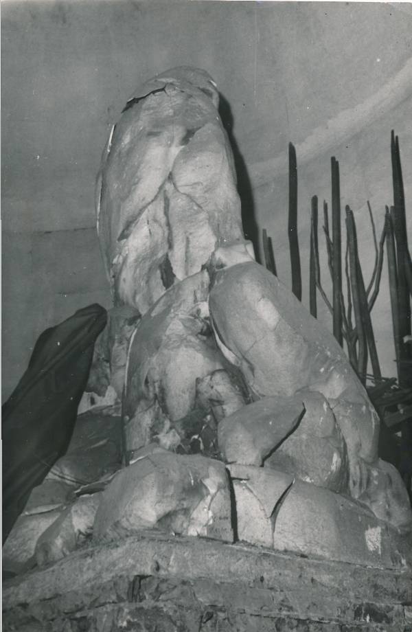 Tartu kirikutes leiduvad kultusesemed. Altari skluptuurigrupp Pauluse kirikus, Riia tn 27. 1976.a.