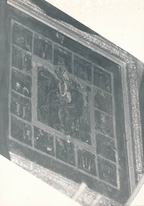 Tartu kirikutes leiduvad kultusesemed. Ikoon vanausuliste palvemajas, Põik tn 10. 1976.a.
