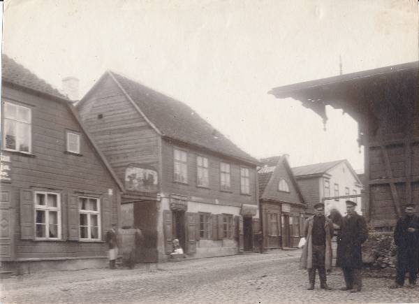 Tartu linnavaade. Tänav, 20. sajandi algus.