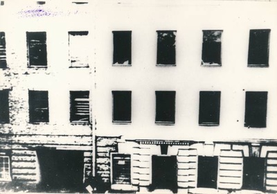 Tartu Ülikool. Keemiahoone. 10.1944.a.  duplicate photo