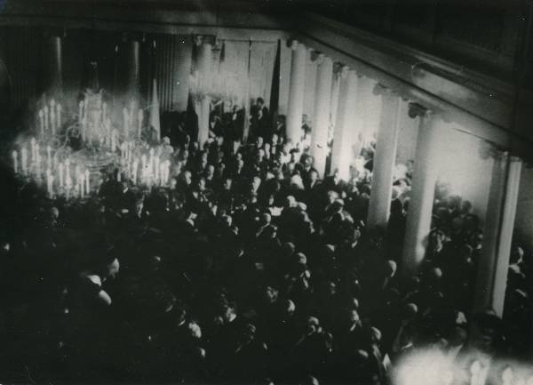 Tartu Ülikool. 300. aasta juubelipidustuste aktus aulas. 30.06.1932.a.