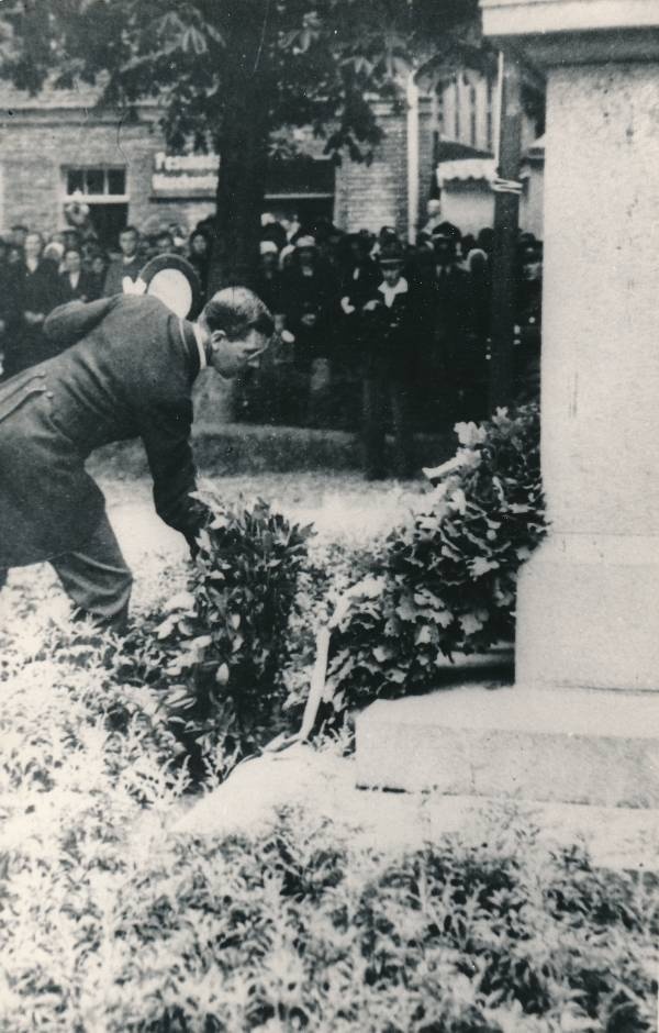 Tartu Ülikool. Rootsi kroonprints Gustaf VI Adolf 300. aasta juubelipidustustel. 30.06.1932.a.
