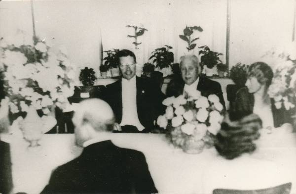 Tartu Ülikool. Rootsi kroonprints Gustaf VI Adolf 300. aasta juubelipidustustel. 30.06.1932.a.