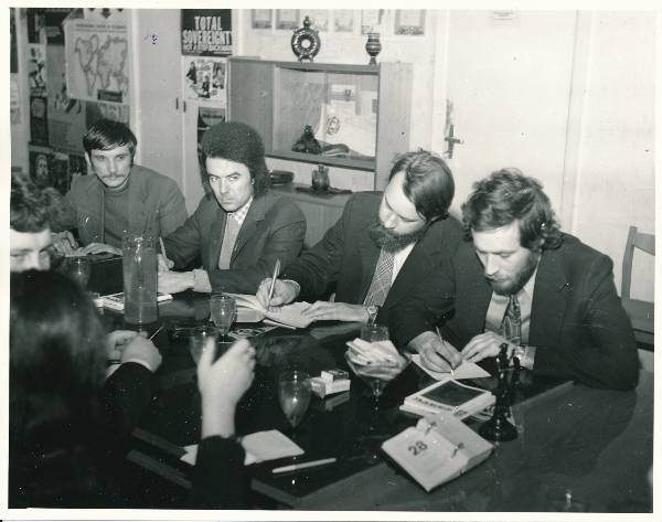 Belgia noorsoodelegatsioon TÜ komsomolikomitees 1973a.