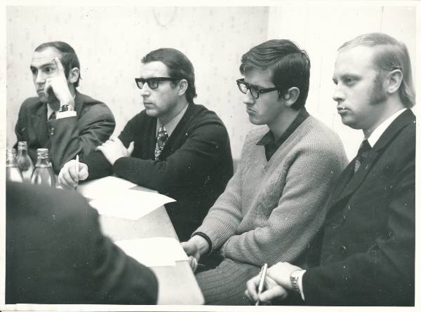 TÜ komsomolikomitees kohtumine 1973a.