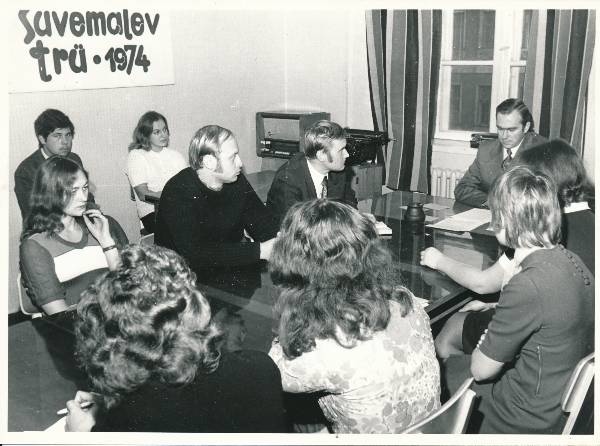TÜ komsomolikomitee kohtumine 1974a.