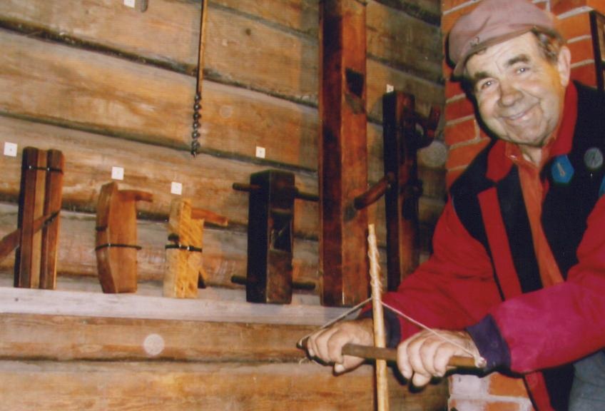 Endel Koppel puuriga