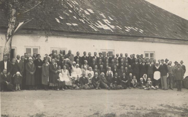 Võnnu-Kurista Piimaühisuse 10.a. juubel Saare meiereis 1935.a.