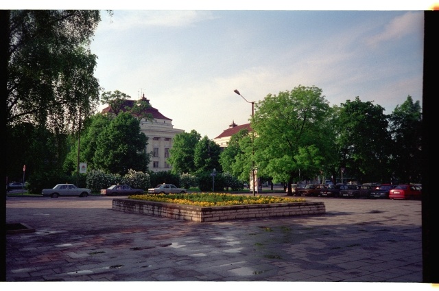 Theatre square in Tallinn