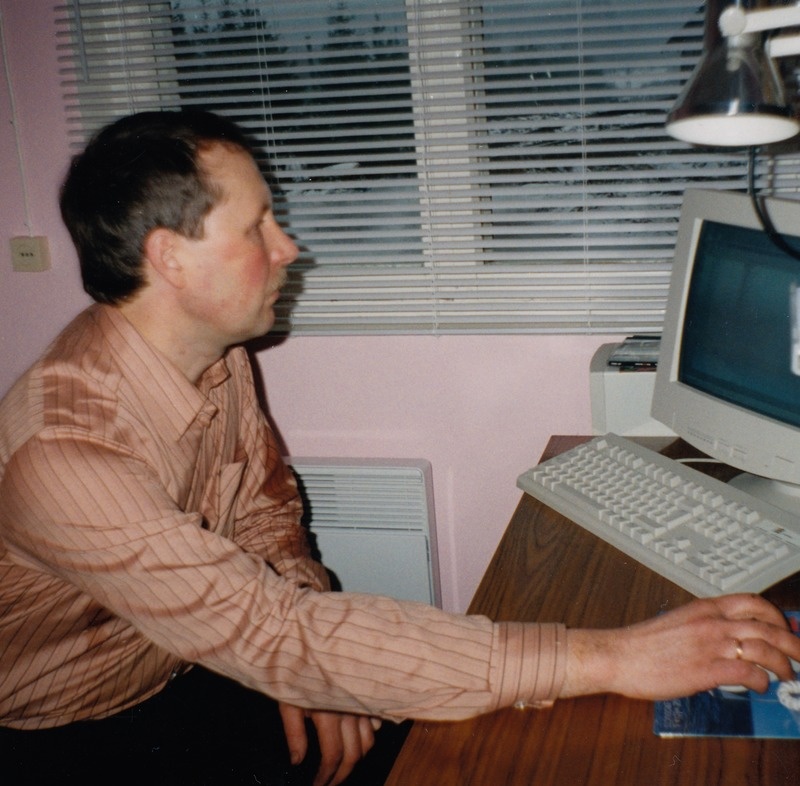 Arvo Davel Paju mõisa veskitalu puhkeruumis