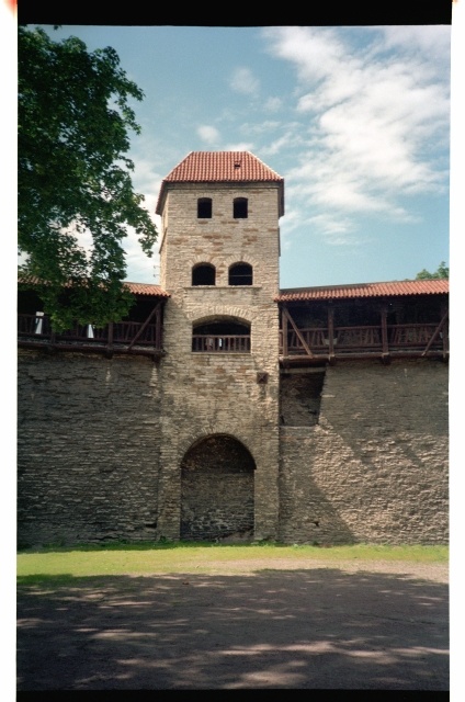 View of Saunatorn by Gustav Adolf Gymnasium in Tallinn