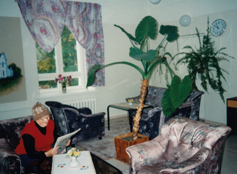 Alatskivi pensionäride päevakeskuses on võimalik suhelda ja ajalehti lugeda