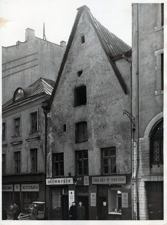 Tallinn, Vana turg 1, elamu 15. sajandist.