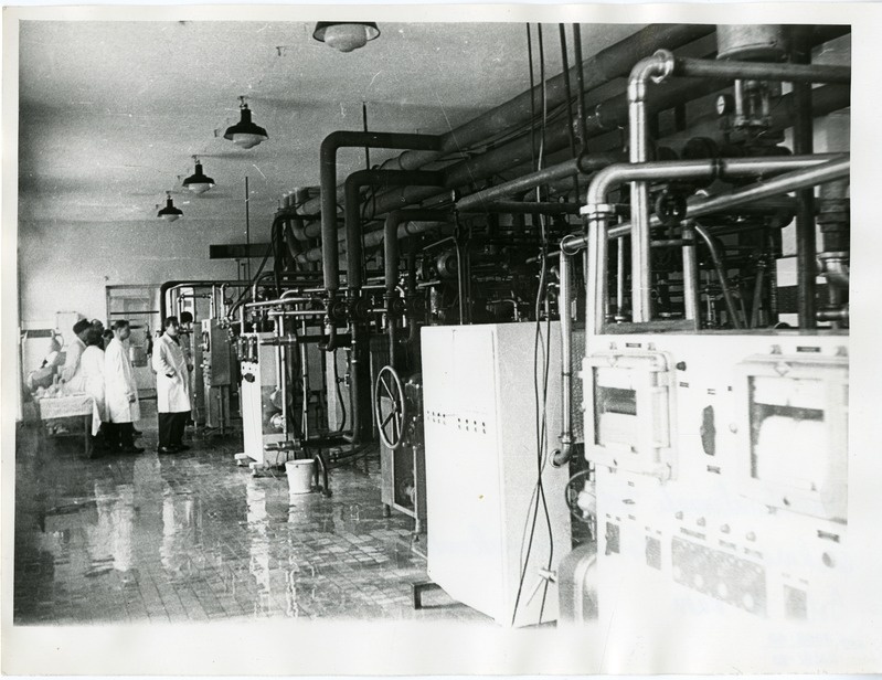 Saaremaa Piimatoodete Kombinaadi töötajad ekskursioonil Lvovi piimakombinaadis