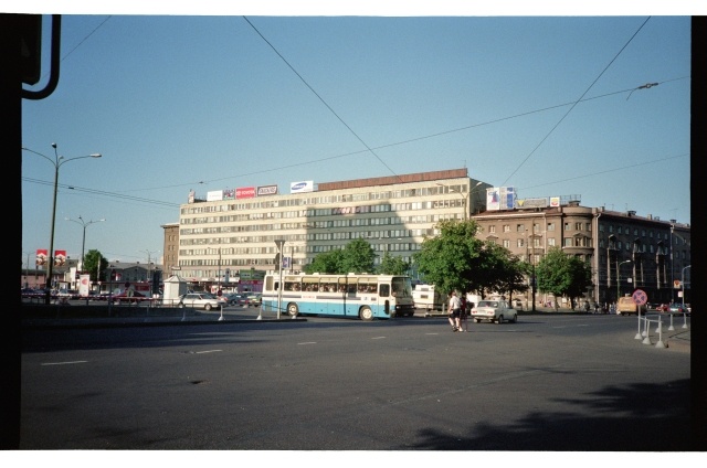 View of Viru Square in Tallinn