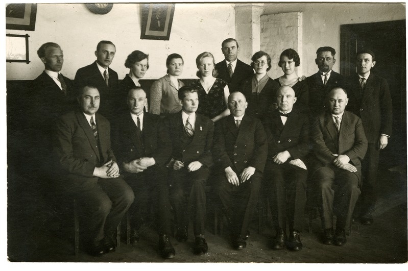 Muhu õpetajad 1936.a.
