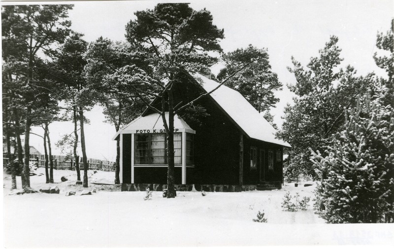 Fotograaf Karl Grepi maja-ateljee Leisis. Valmis 1937. a.