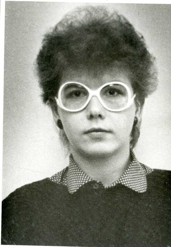 Kristi Vinni: rinnaportree. 1990.a.