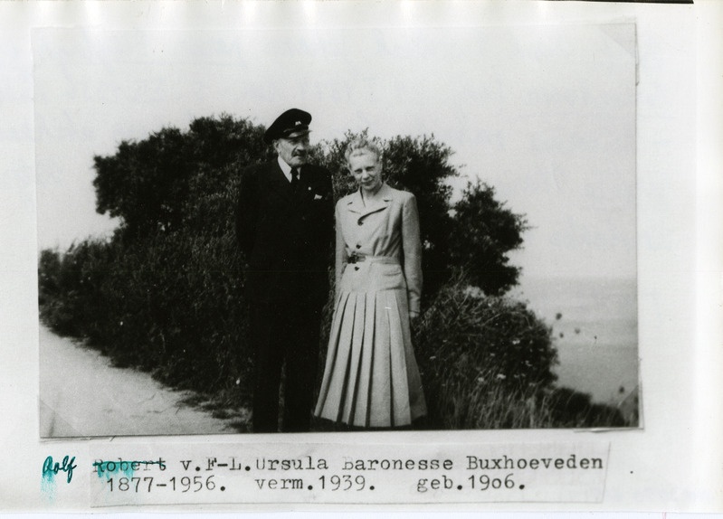 Rolf Karl Friedrich Freytagh von Loringhoven abikaasa Ursula Marie Edithiga. U. 1940.a.