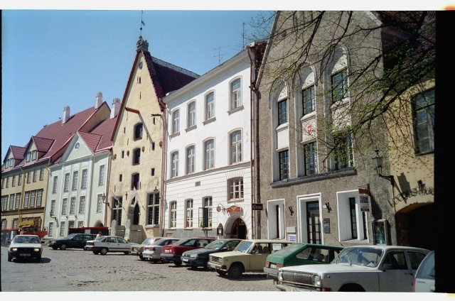 Wide Street in Tallinn Old Town