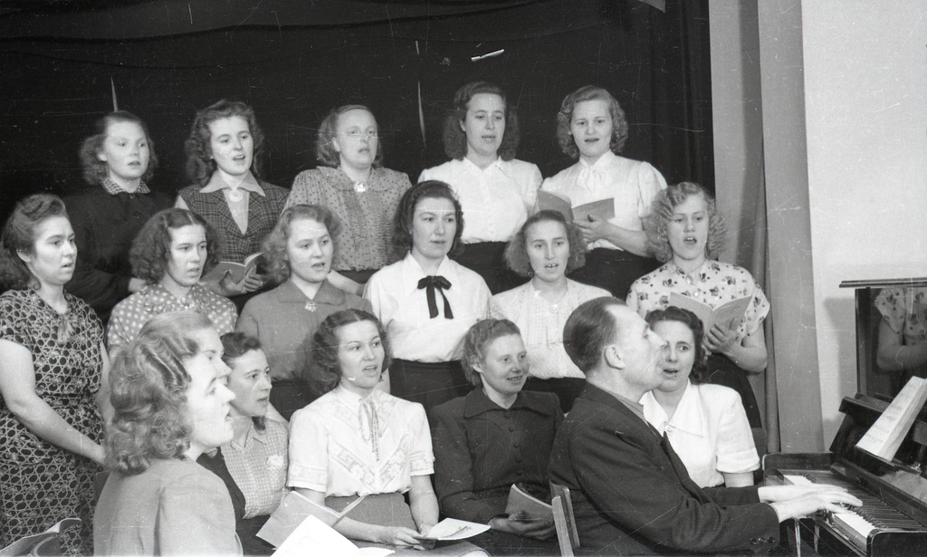 KRTK Liidu naiskoor proovis