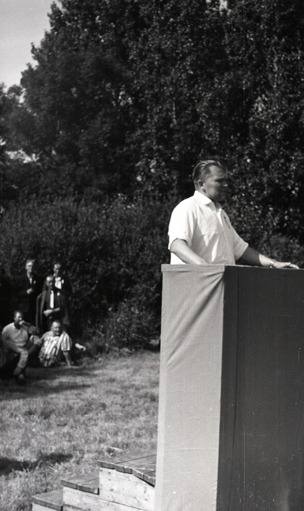 II maailmasõja nõukogude armee veteranide kokkutulekTehumardil 1964. aastal