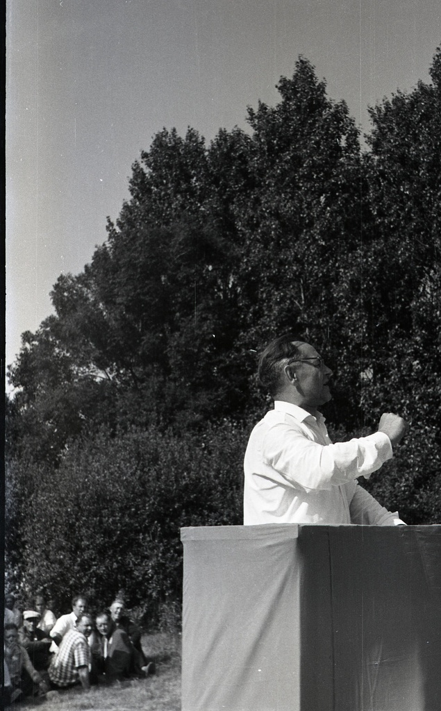 II maailmasõja nõukogude armee veteranide kokkutulekTehumardil 1964. aastal