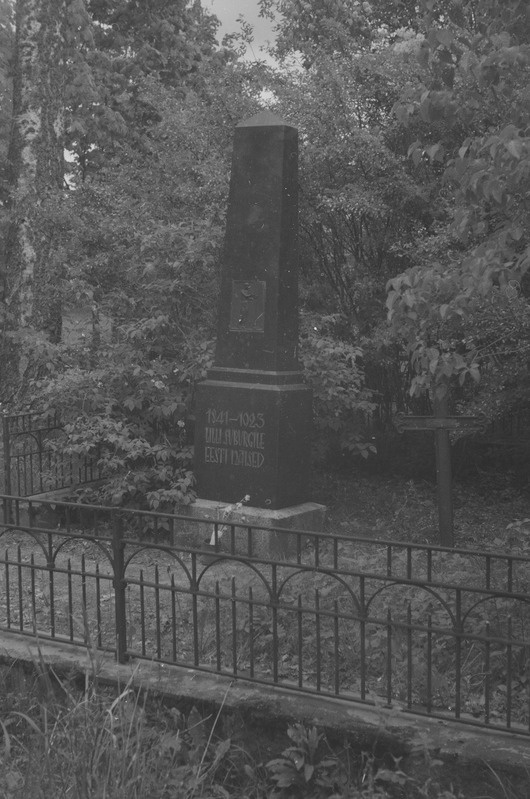 Lilli Suburgi hauasammas Vändras