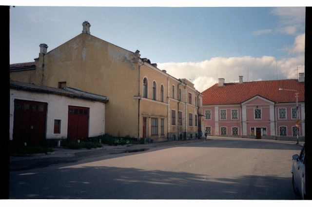 View from Pikka Street towards Tallinn Street in Rakvere