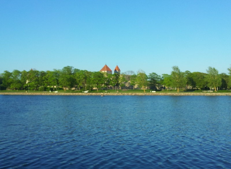 Vaade Kuressaare lossile merelt rephoto