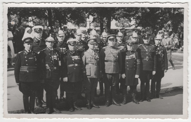Tuletõrje Korpuse pealik brigaadipealikutega
