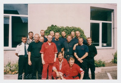 Lilleküla päästekomando III vahtkond koos komandopealiku ja kiirabibrigaadiga  similar photo