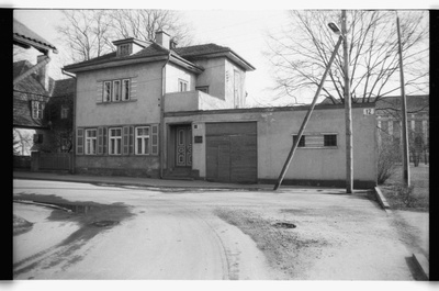 Tartu Department of Estonian Writers' Union (Tartu Writers' House) Teacher on the street  similar photo