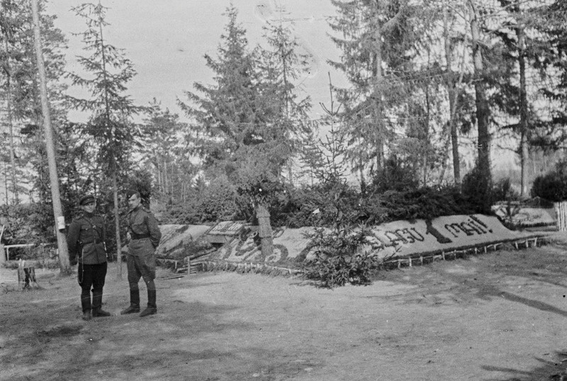 7. Eesti Laskurdiviis. 1. mai puhul dekoreeritud muldonn