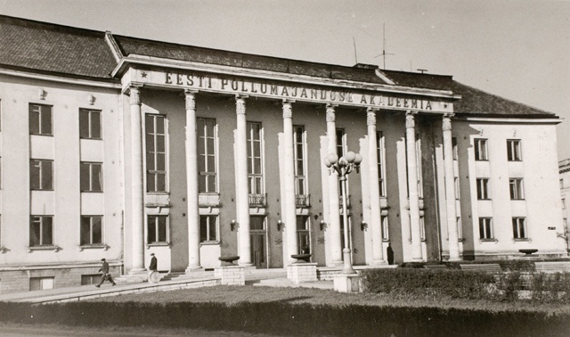 Main building of Estonian Academy of Agriculture