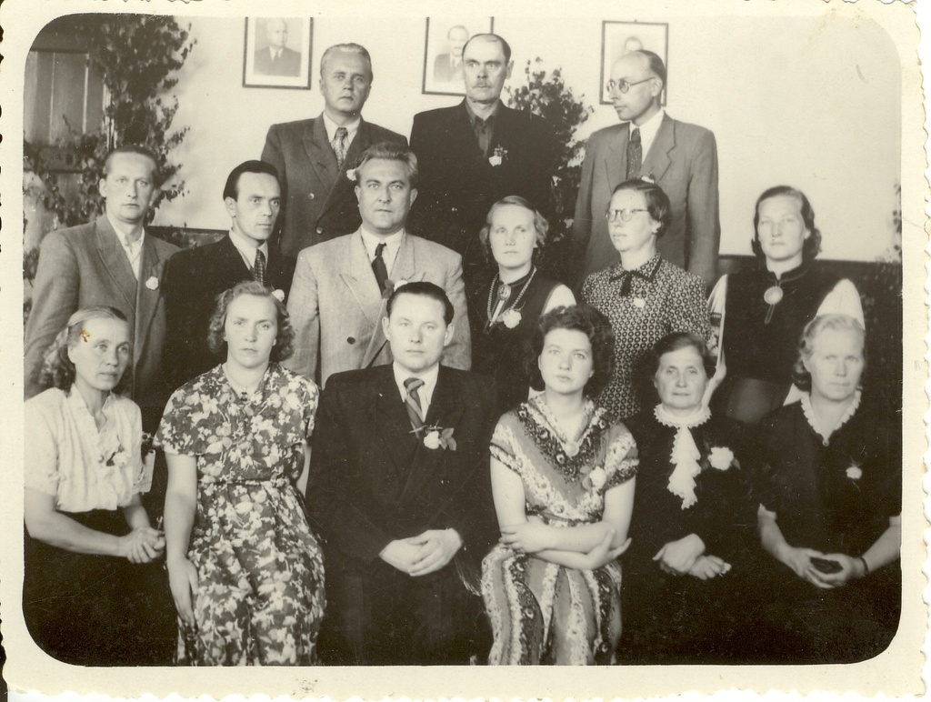 foto, Paide Kaubandustehnikumi õpetajad