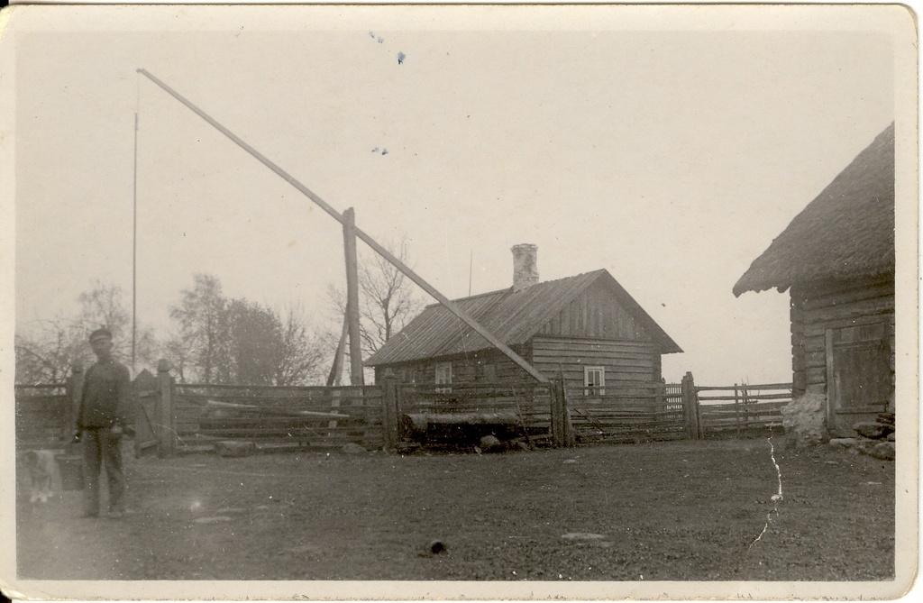 foto, Puiatu küla Pleesi talu 1920-ndatel.a.