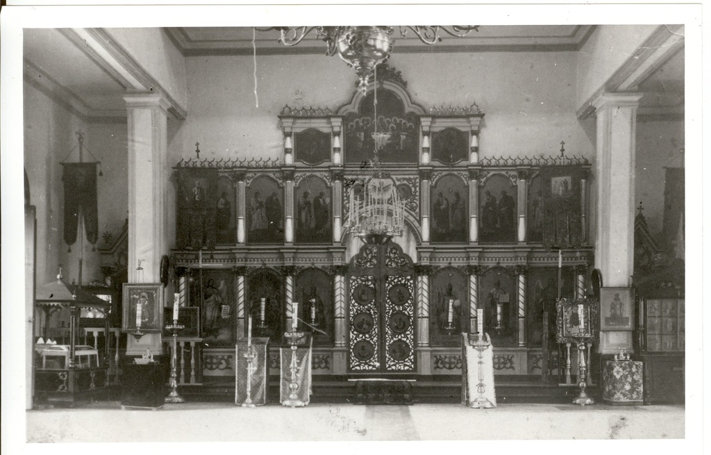 foto, Paide õigeusu kiriku pildisein  XX saj. esimesel poolel