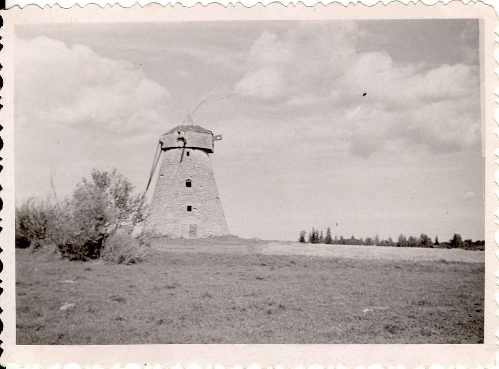 foto, Öötla tuuleveski  1960.a.