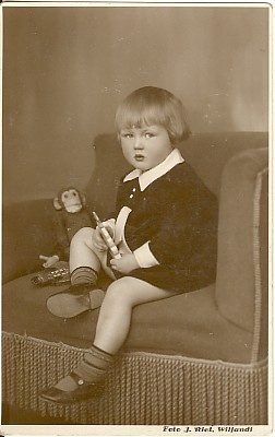 fotoportree, Ellen Härma 1928.a. paiku